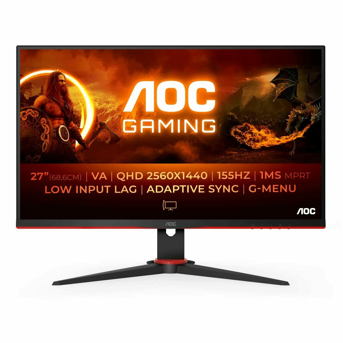 Monitor AOC Q27G2E/BK LED VA