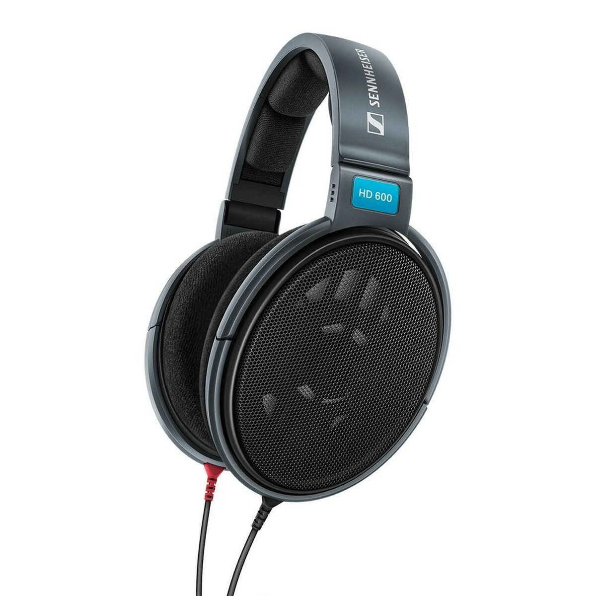 Headphones with Microphone Sennheiser HD 600 Black Grey