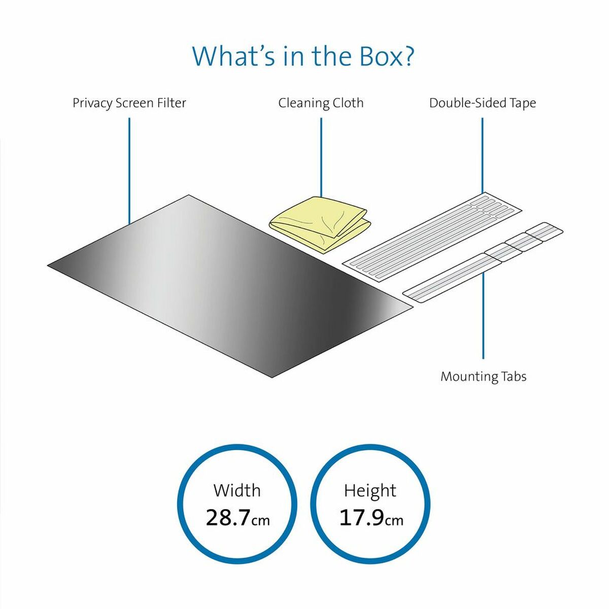 Privacy Filter for Monitor Kensington 626459 13,3"