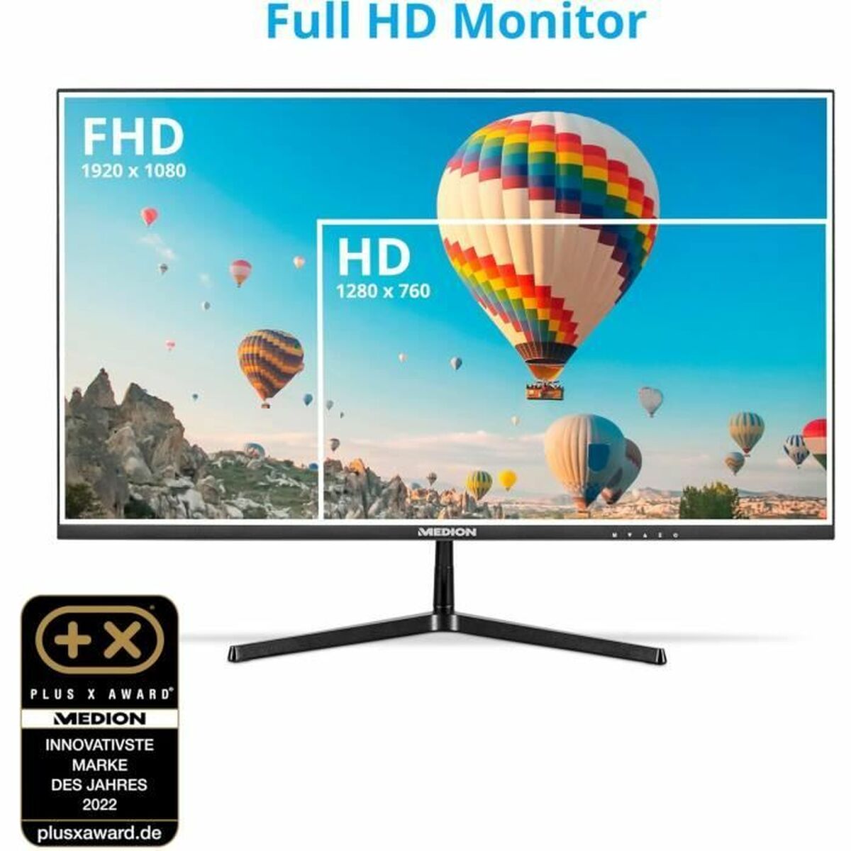 Monitor Medion AKOYA P52424 MD 20152 Full HD LCD 24"