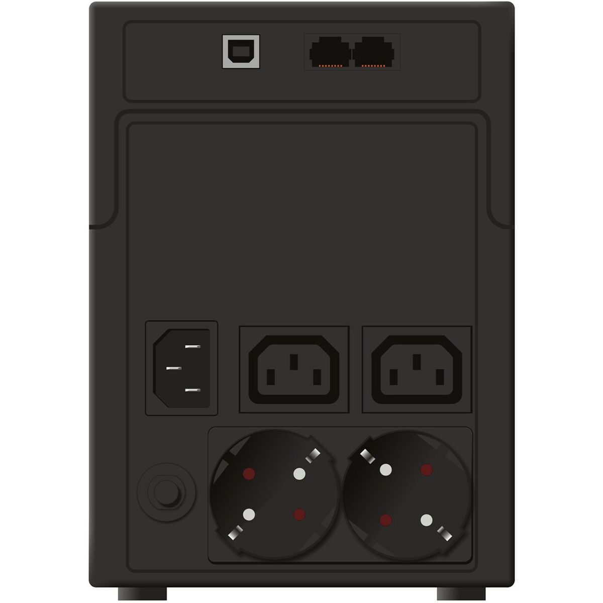 Uninterruptible Power Supply System Interactive UPS Power Walker VI 1200 SH 600 W