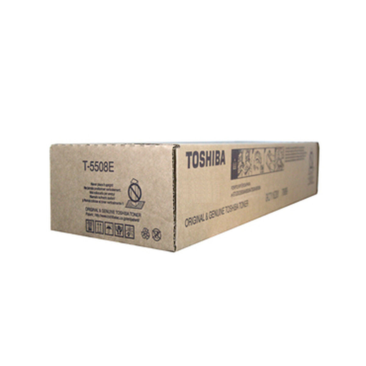 Original Toner Toshiba e-STUDIO2051C/2551C/2050C/2550C/2000AC/2500AC/2010AC/2510AC White Black (1 Unit)