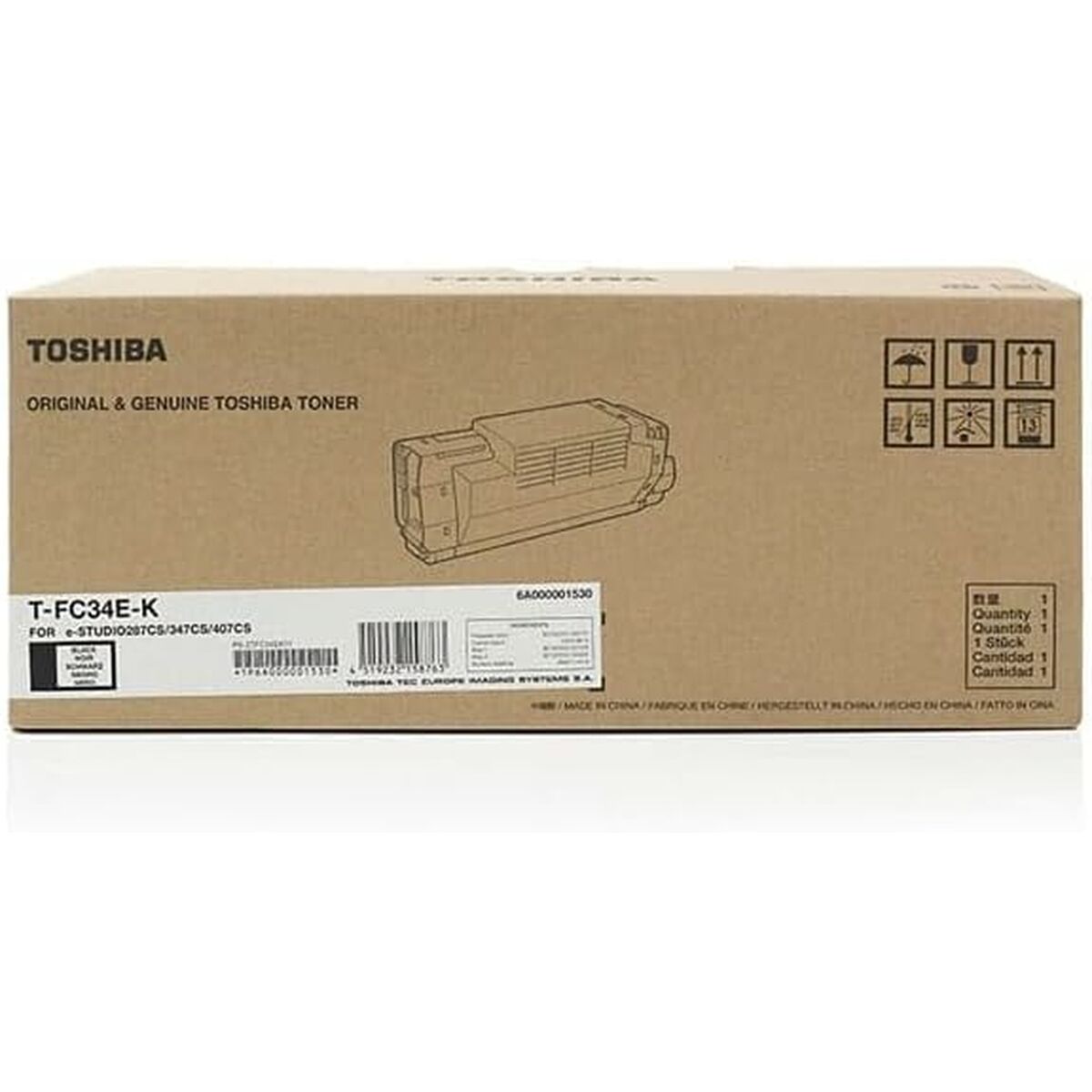 Original Toner Toshiba e-Studio 287 347 407 Black