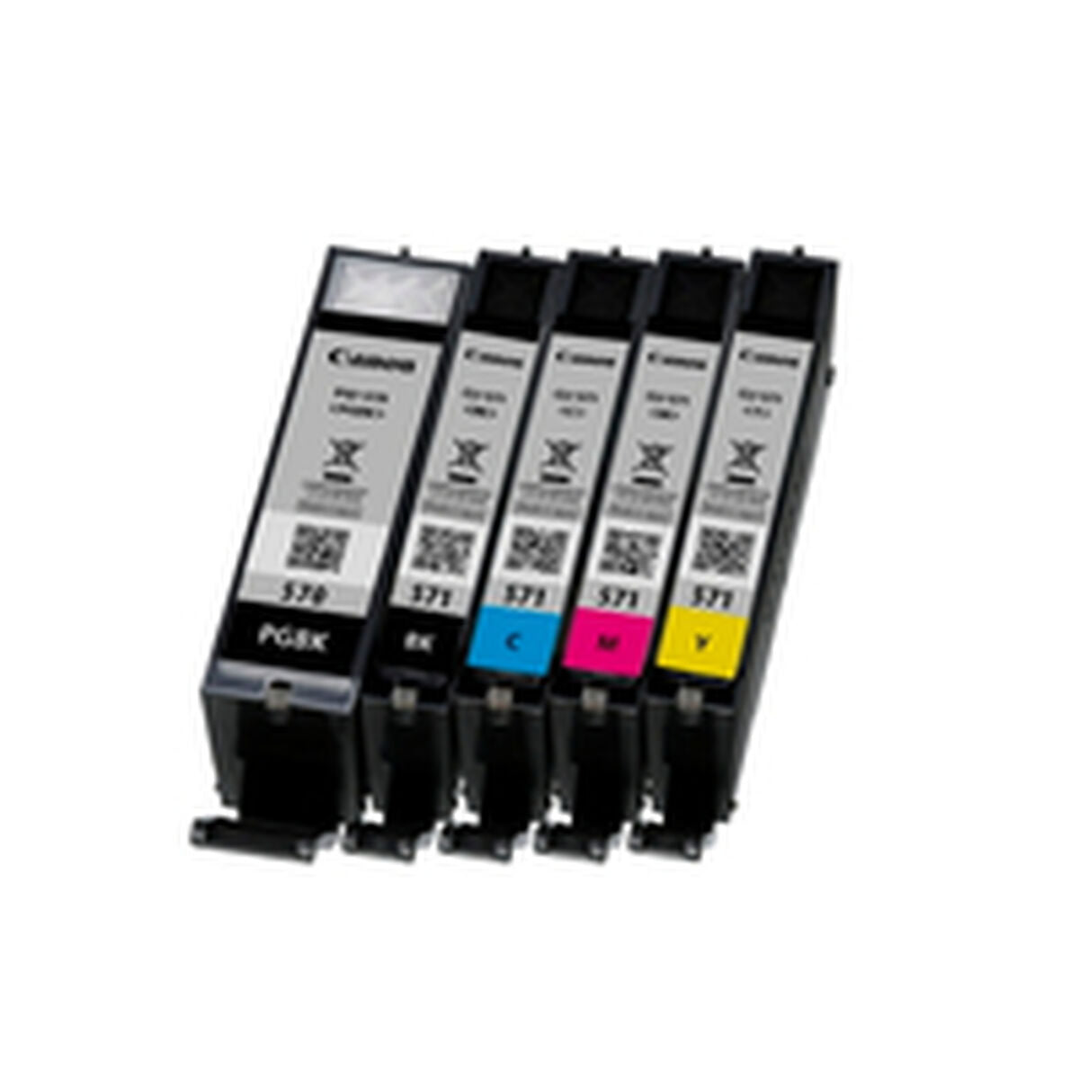 Original Ink Cartridge Canon CLI-571 Multipack Grey Multicolour