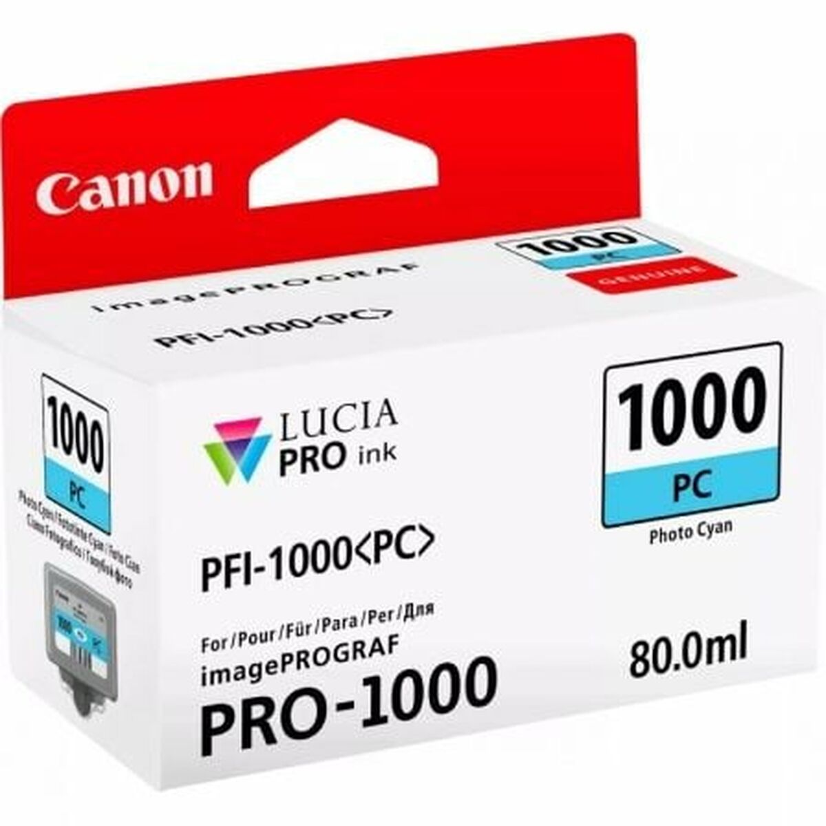 Original Ink Cartridge Canon 0550C001 Cyan