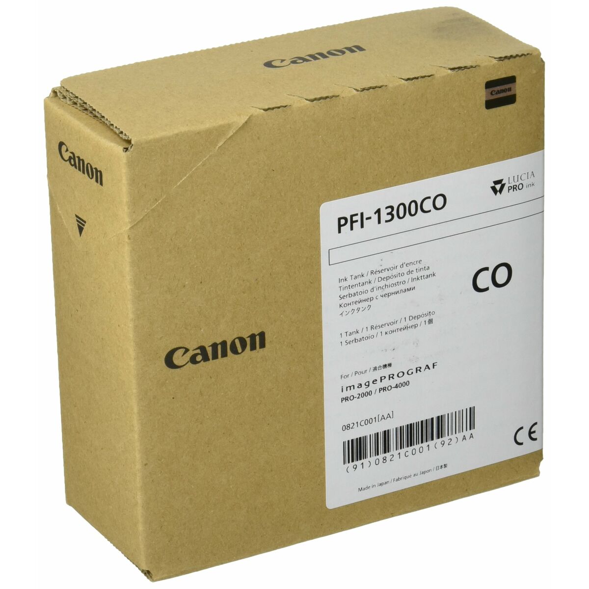 Original Ink Cartridge Canon 0821C001AA Black