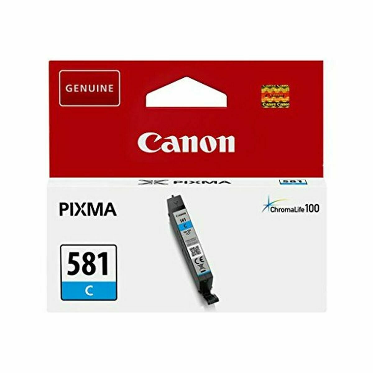 Original Ink Cartridge Canon CLI-581C Black Cyan