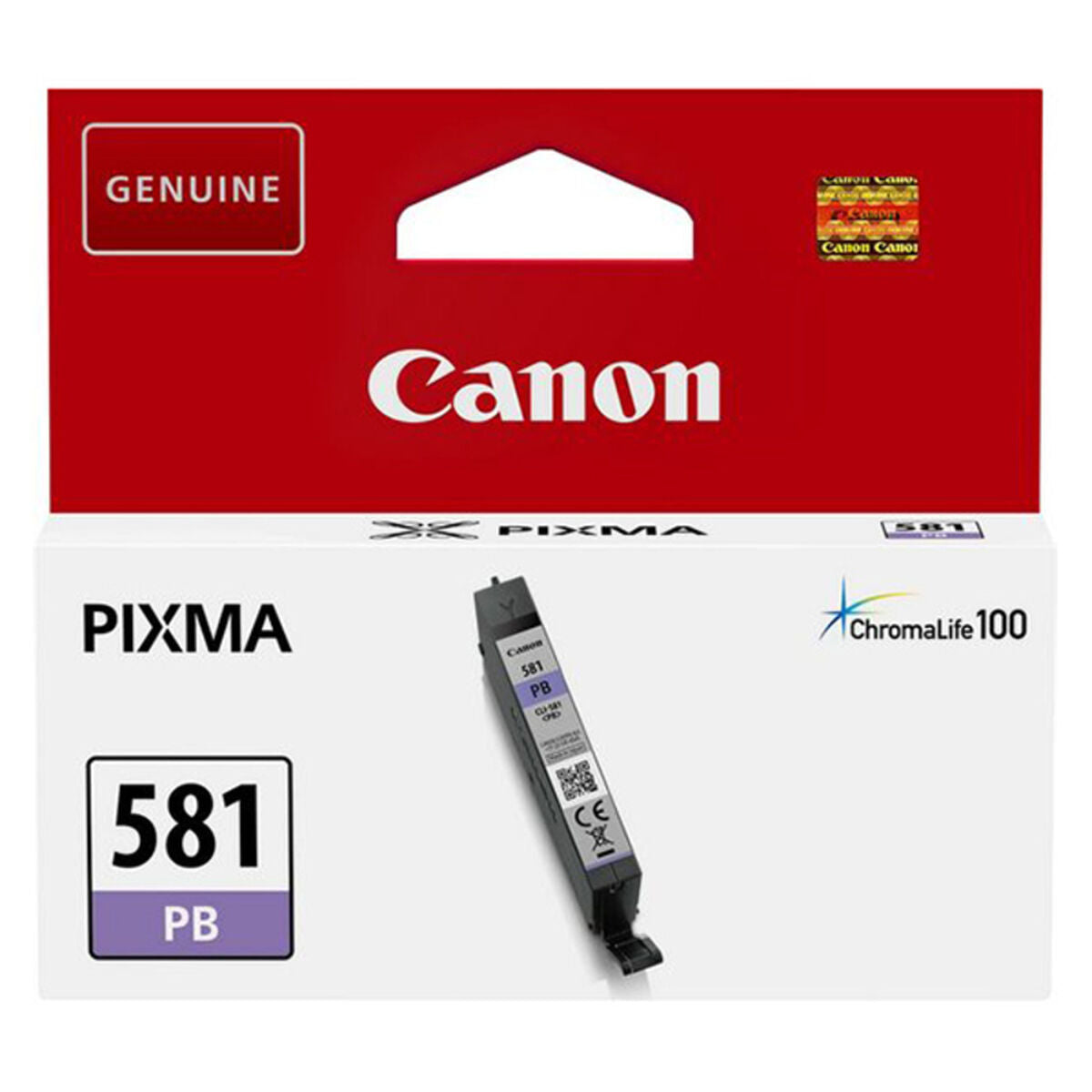 Original Ink Cartridge Canon CLI-581PB Blue