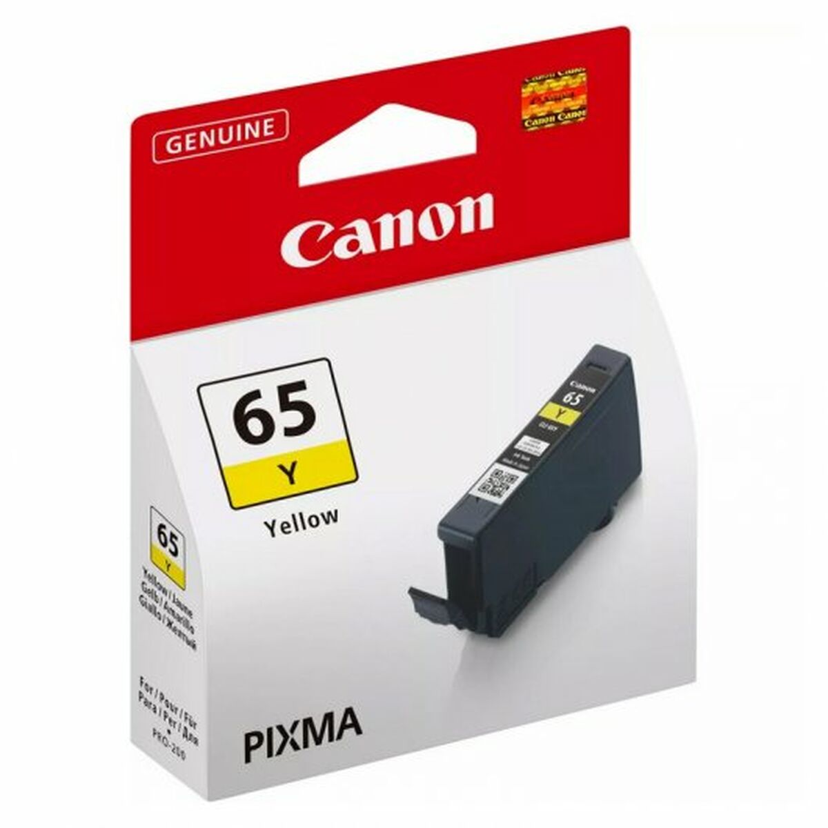 Original Ink Cartridge Canon Yellow (1 Unit)