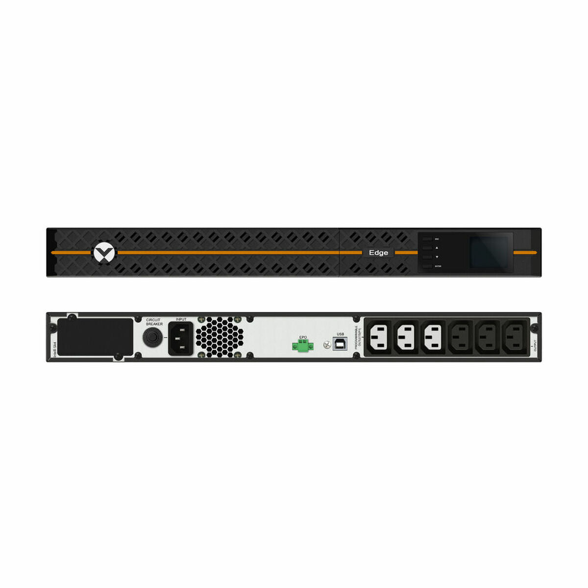 Uninterruptible Power Supply System Interactive UPS Vertiv EDGE-1000IRM1U 900 W