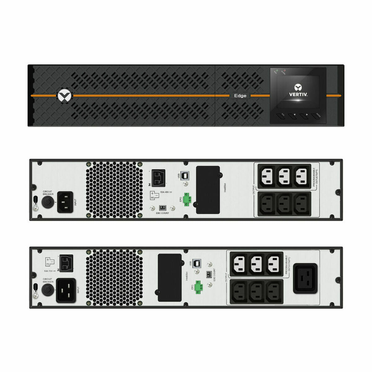 Uninterruptible Power Supply System Interactive UPS Vertiv EDGE-3000IRT2UXL