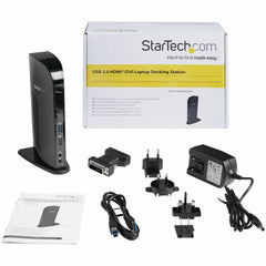 Dockstation Startech USB3SDOCKHD Black