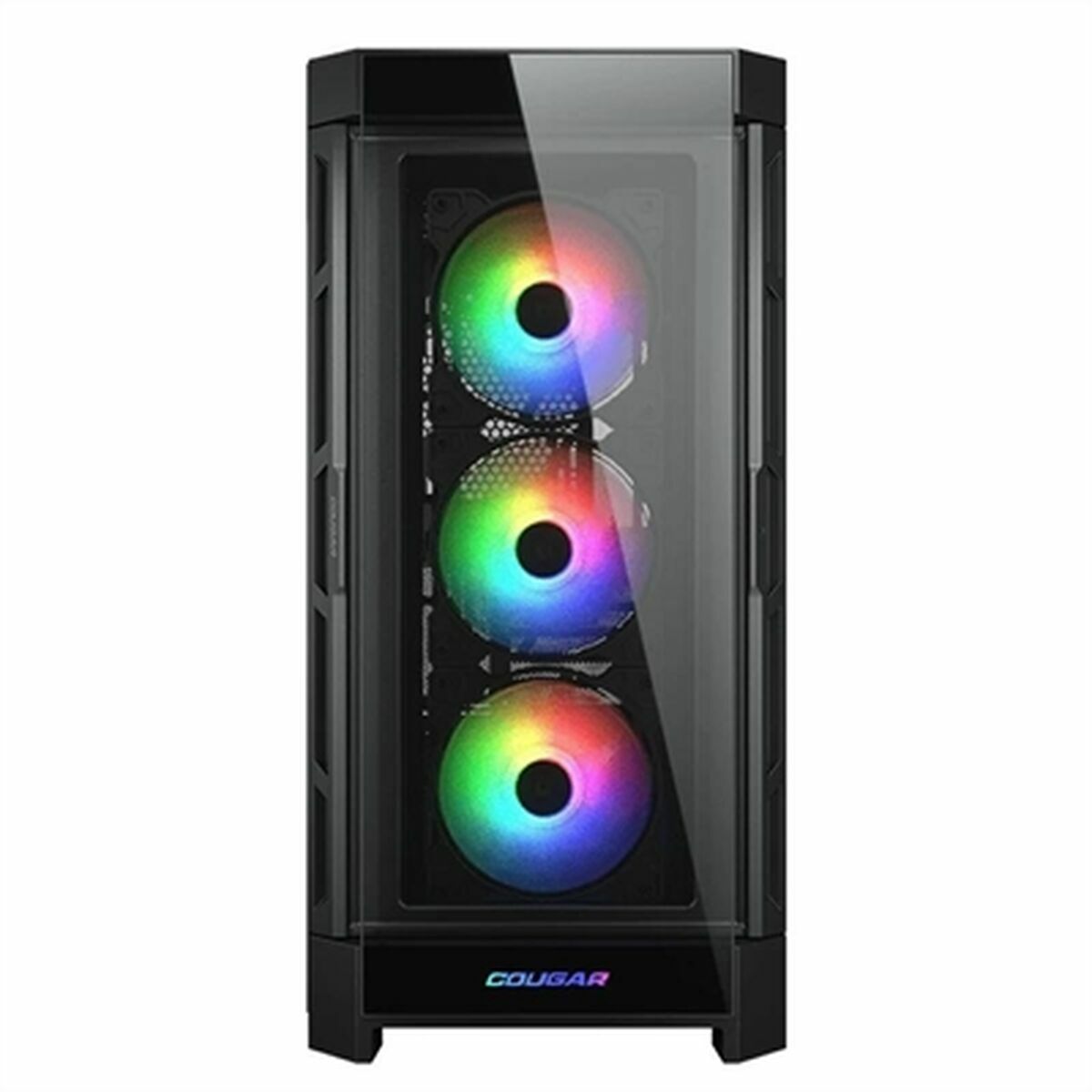 ATX Semi-tower Box Cougar CGR-5AD1B-RGB Black