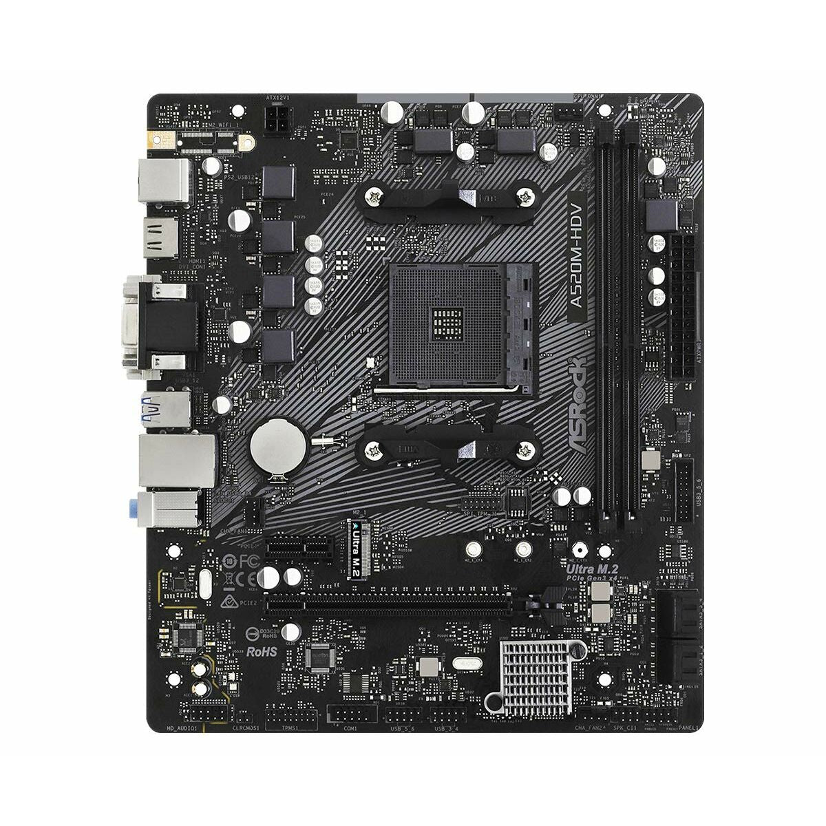 Motherboard ASRock A520M-HDV AMD A520