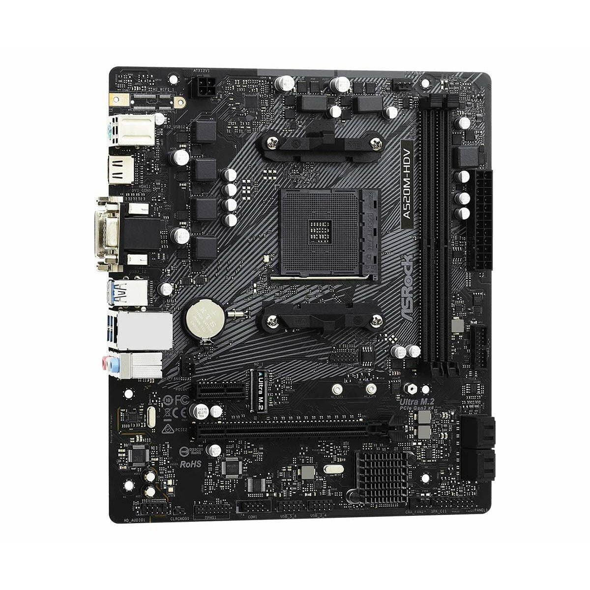 Motherboard ASRock A520M-HDV AMD A520