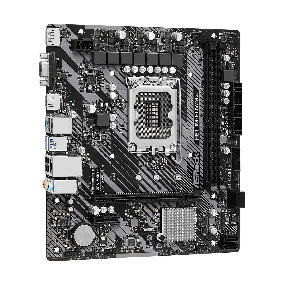 Motherboard ASRock 90-MXBJH0-A0UAYZ LGA 1700 INTEL H610