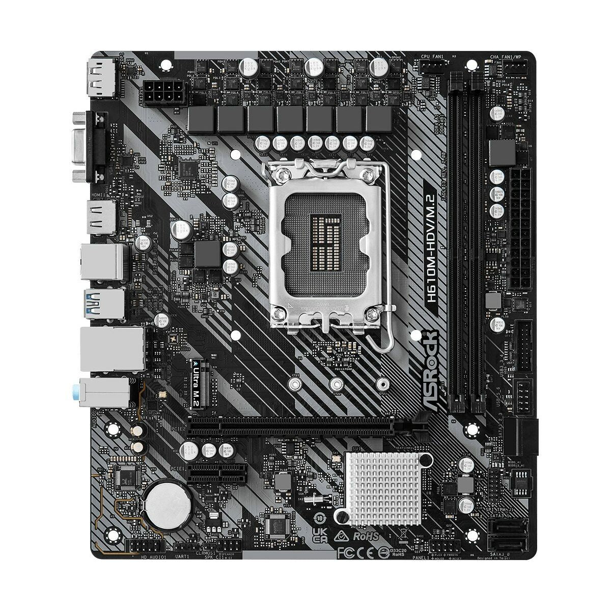 Motherboard ASRock 90-MXBJH0-A0UAYZ LGA 1700 INTEL H610