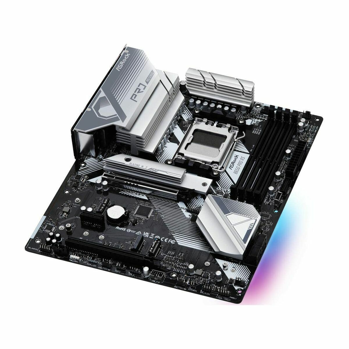 Motherboard ASRock B650 Pro RS AMD AM5 AMD AMD B650