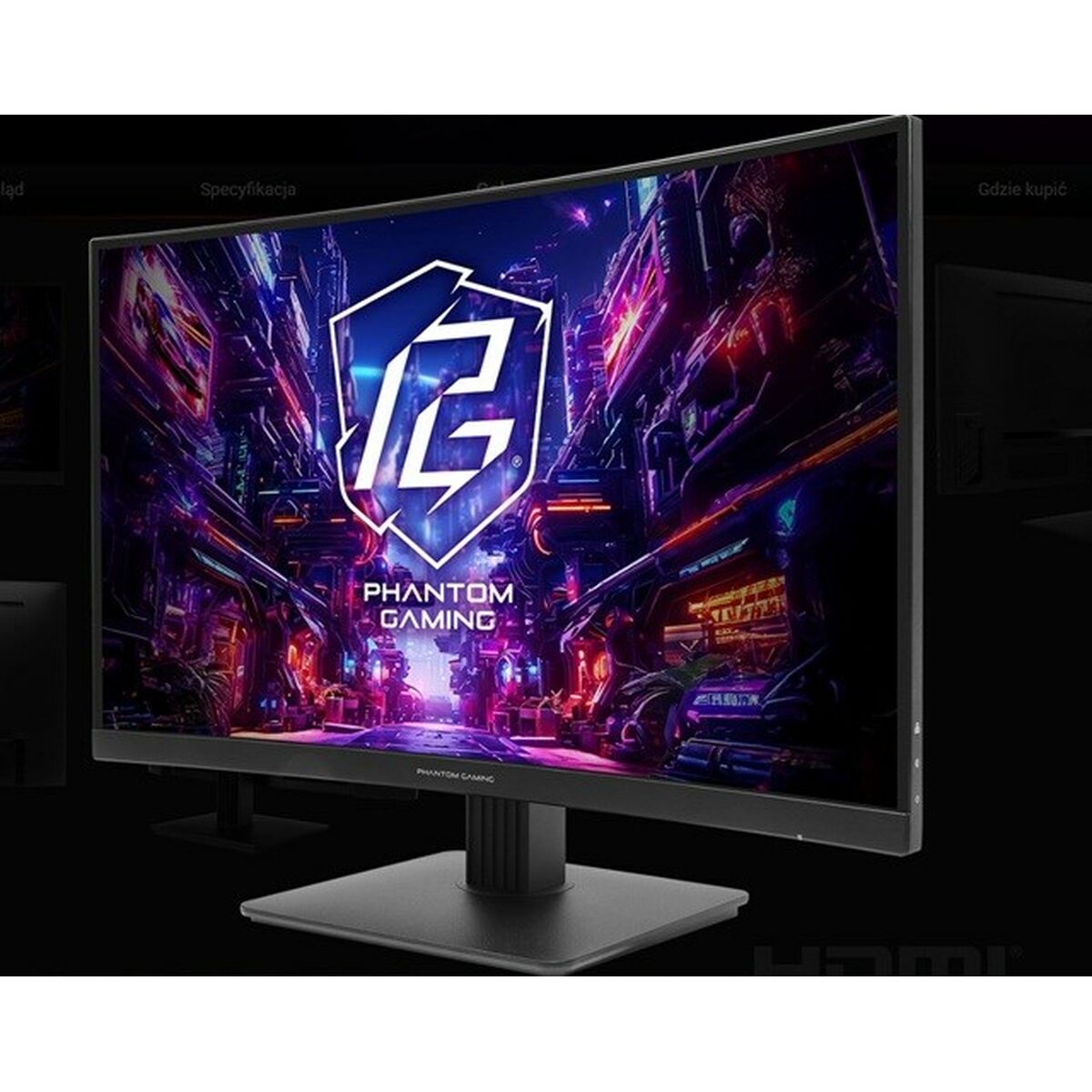 Gaming Monitor ASRock PG27QRT1B QHD 27"