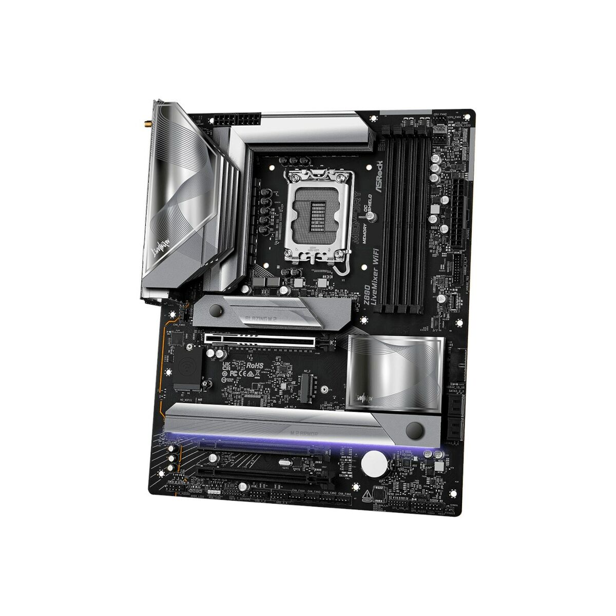 Motherboard ASRock Z890 LiveMixer WiFi LGA 1851 Intel Z890