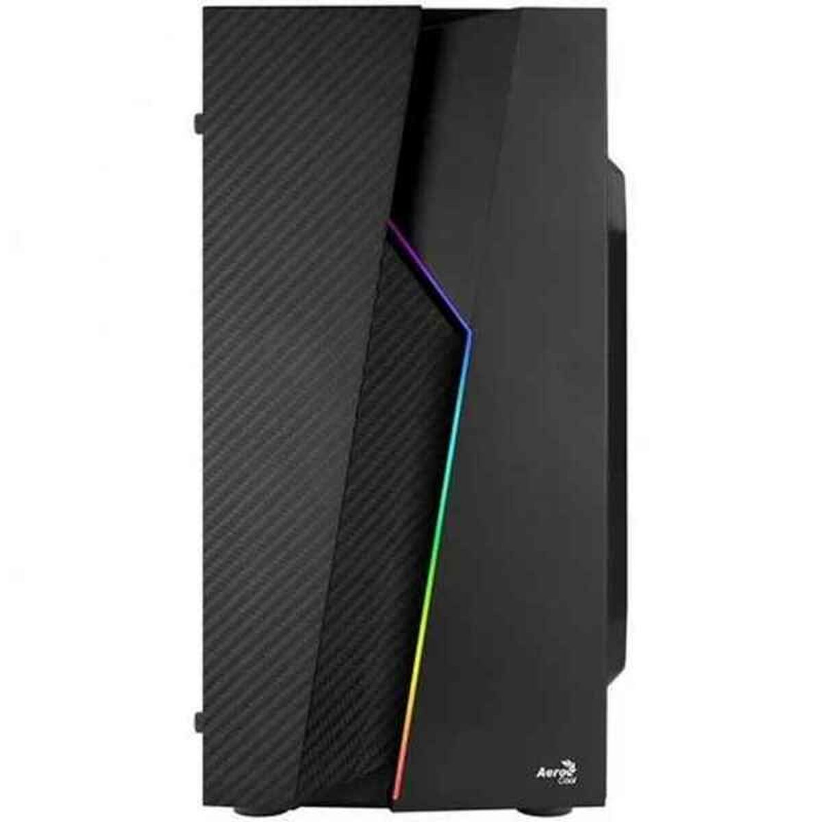 ATX Semi-tower Box Aerocool Bolt Mini RGB Black Multicolour