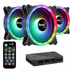 Box Ventilator Aerocool Duo 12 Pro Ø 12 cm ARGB (3 Units)