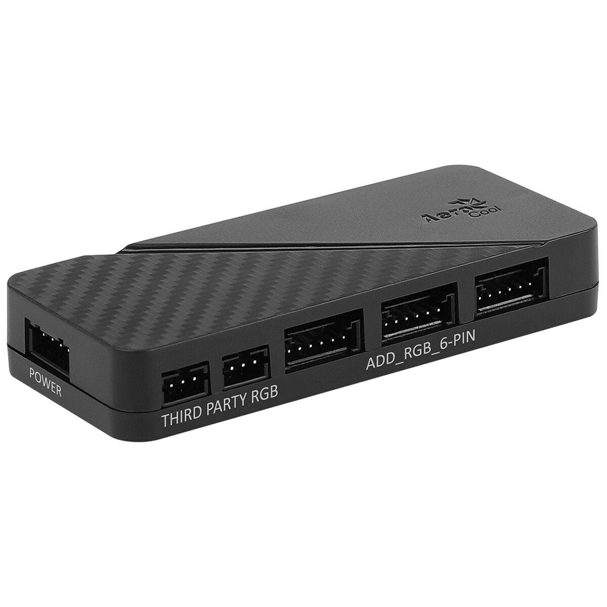 USB Hub Aerocool H66F Black