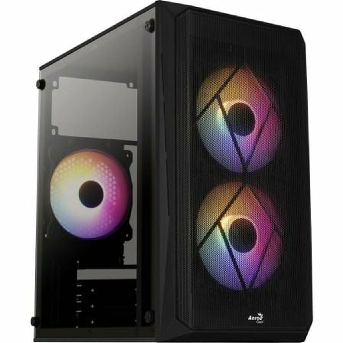 ATX Semi-tower Box Aerocool CS107V2 Black