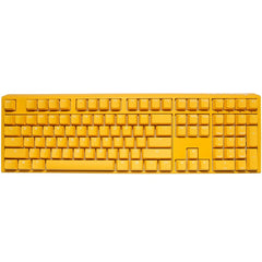 Wireless Keyboard Ducky DKON2108ST-PUSPDYDYYYC1 Yellow Monochrome QWERTY