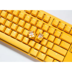 Wireless Keyboard Ducky DKON2108ST-PUSPDYDYYYC1 Yellow Monochrome QWERTY