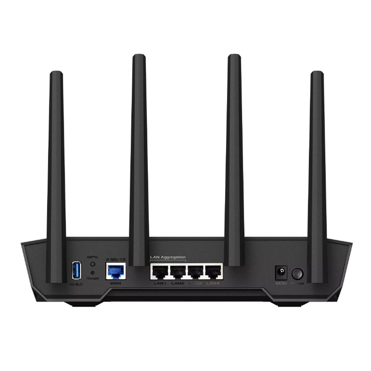 Router Asus TUF-AX4200 AiMesh Black USB RJ45 Ethernet LAN USB 3.2 Wi-Fi