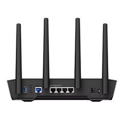 Router Asus TUF-AX4200 AiMesh Black USB RJ45 Ethernet LAN USB 3.2 Wi-Fi