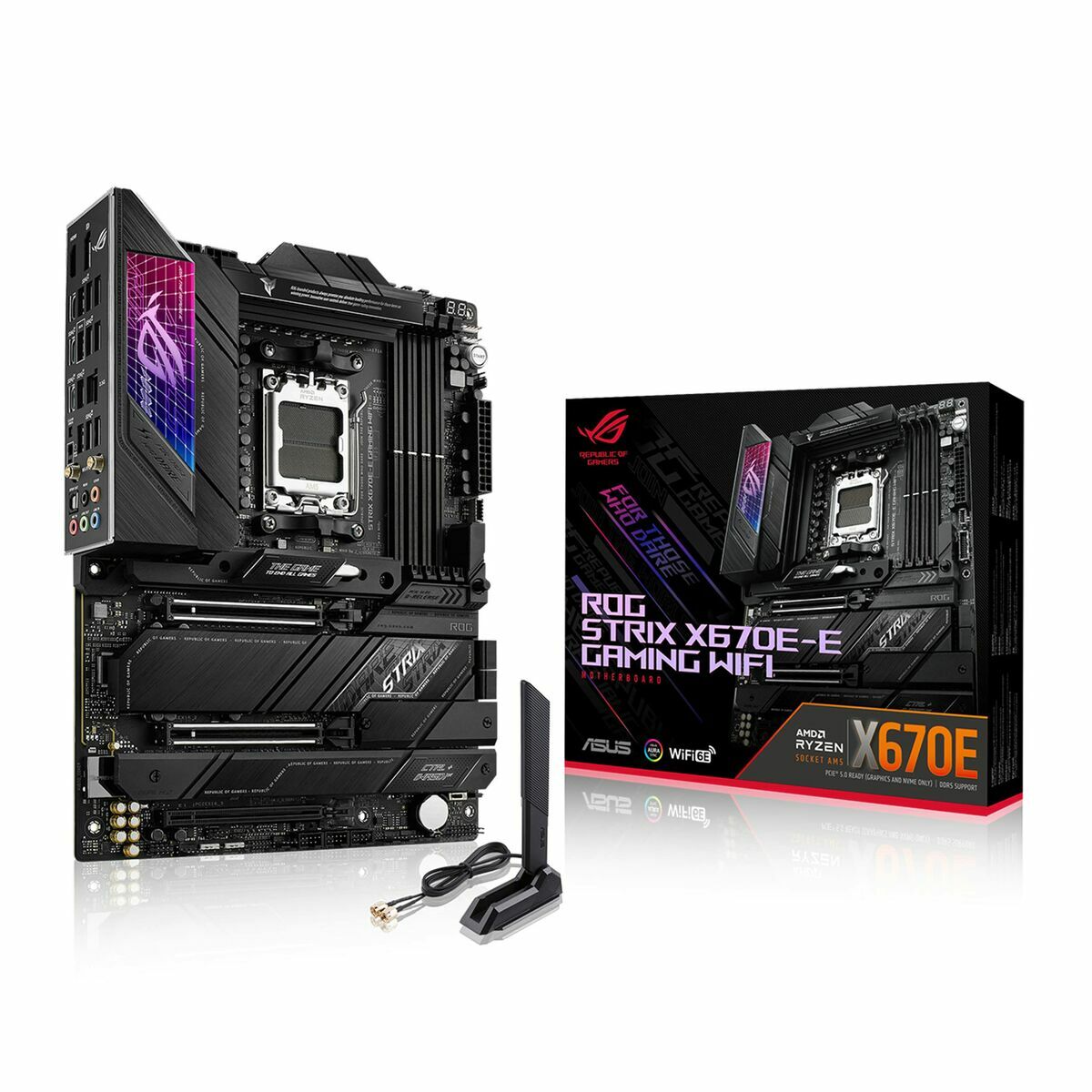 Motherboard Asus ROG STRIX X670E-E GAMING WIFI AMD AM5 AMD