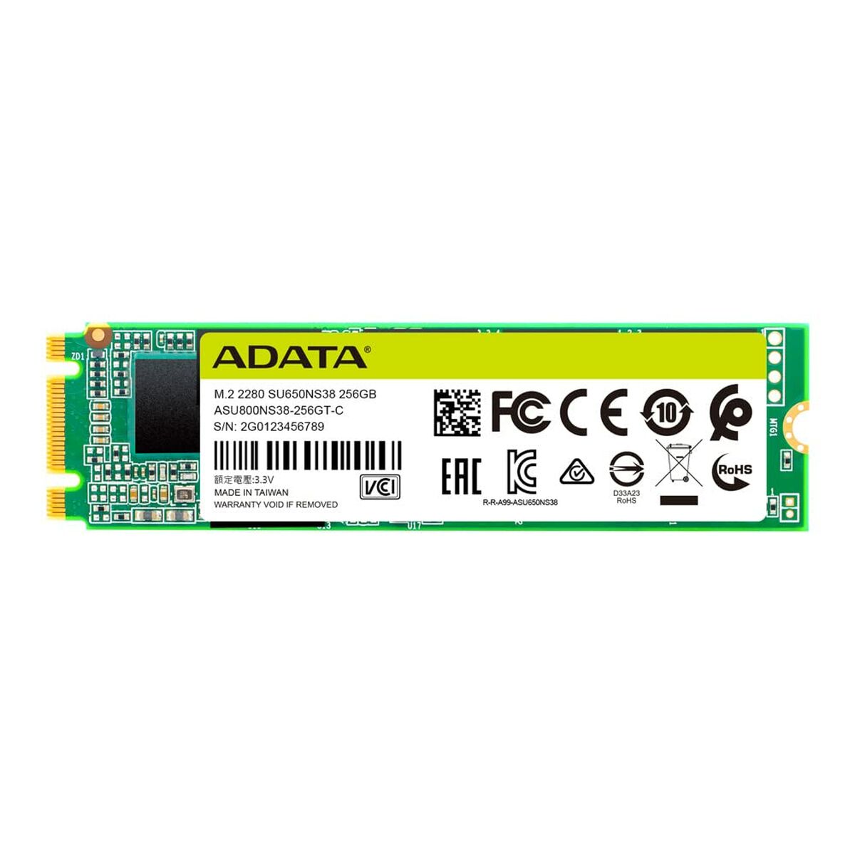 Hard Drive Adata Ultimate SU650 256 GB SSD