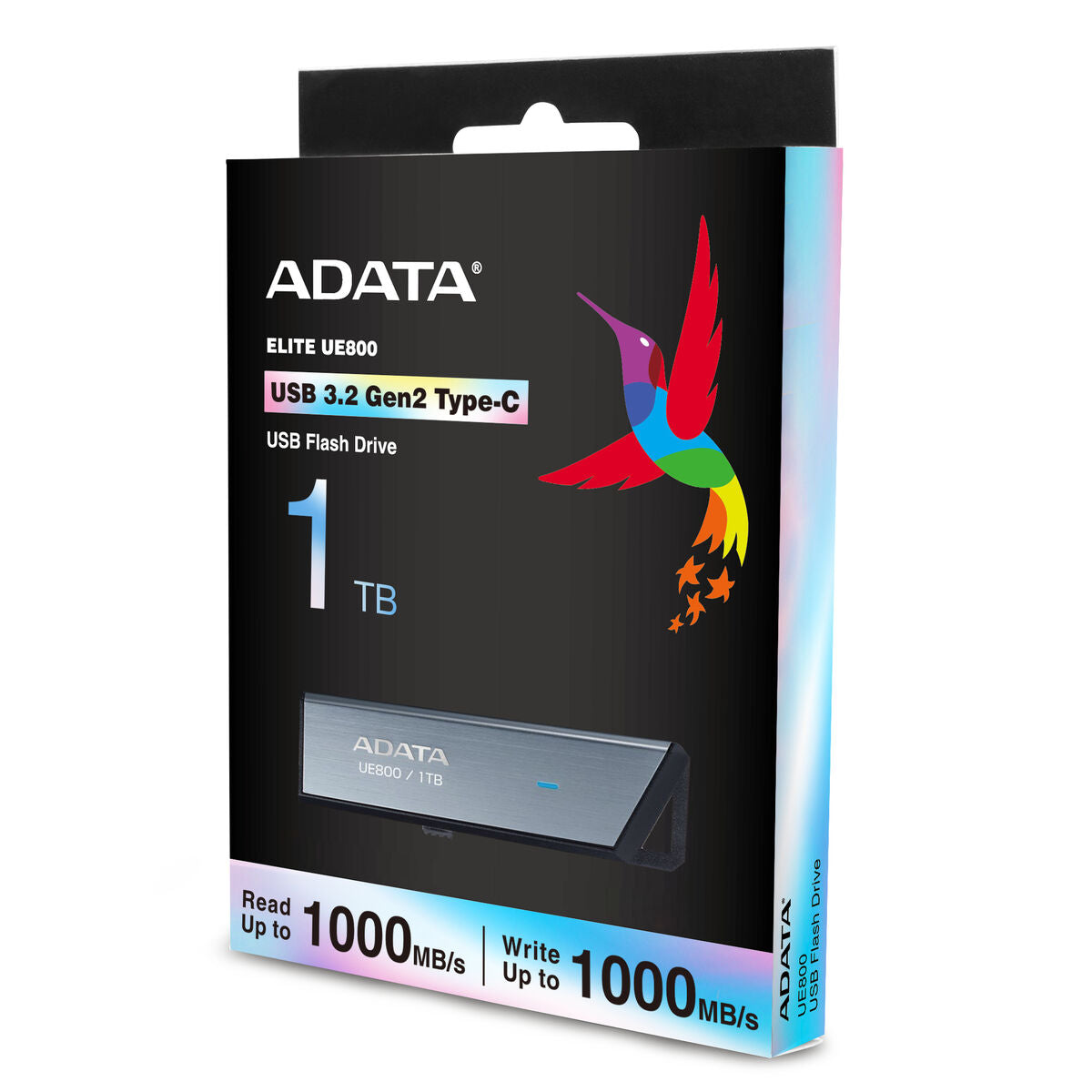 USB stick Adata ELITE UE800 1 TB Black Steel