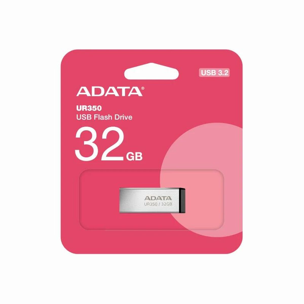 USB stick Adata UR350  Black Silver 32 GB