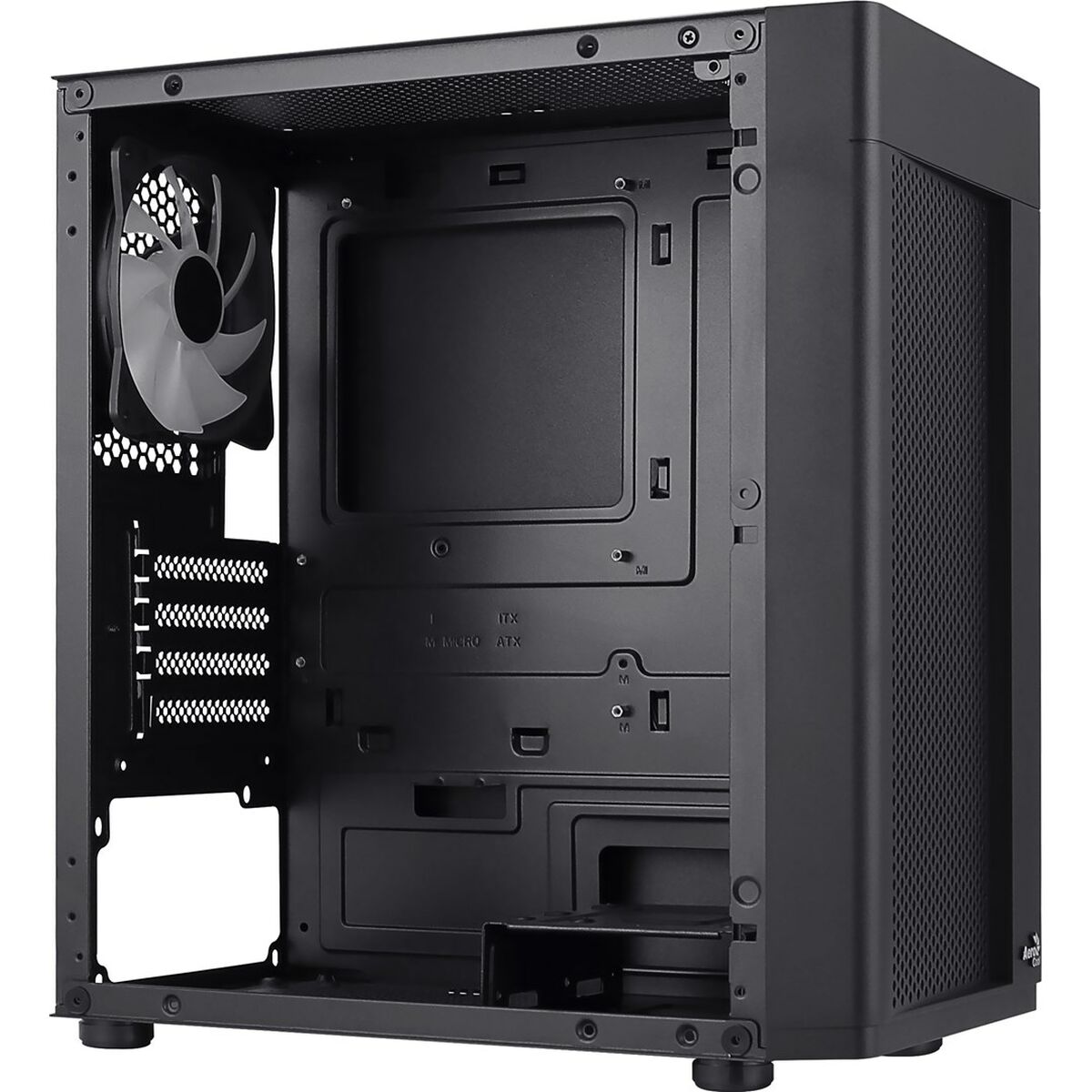 ATX Semi-tower Box Aerocool HEXFORMBKV2 Black