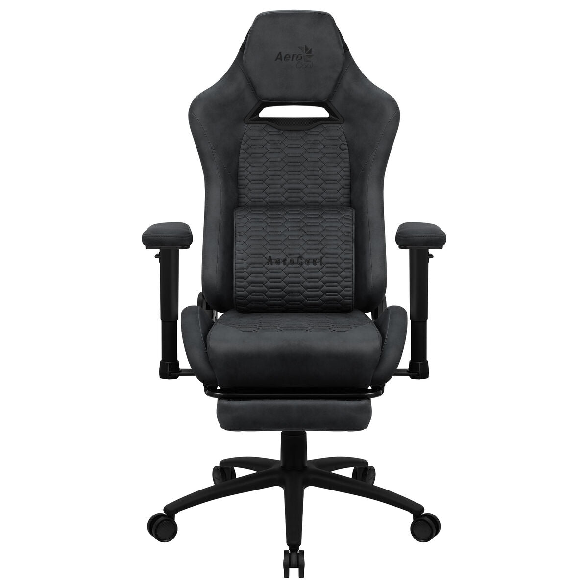 Gaming Chair Aerocool ROYALSLATEGR Black Grey