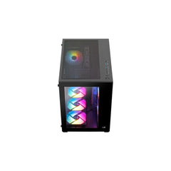 ATX Semi-tower Box Aerocool AEROPGSDRYFT-G-BK Black