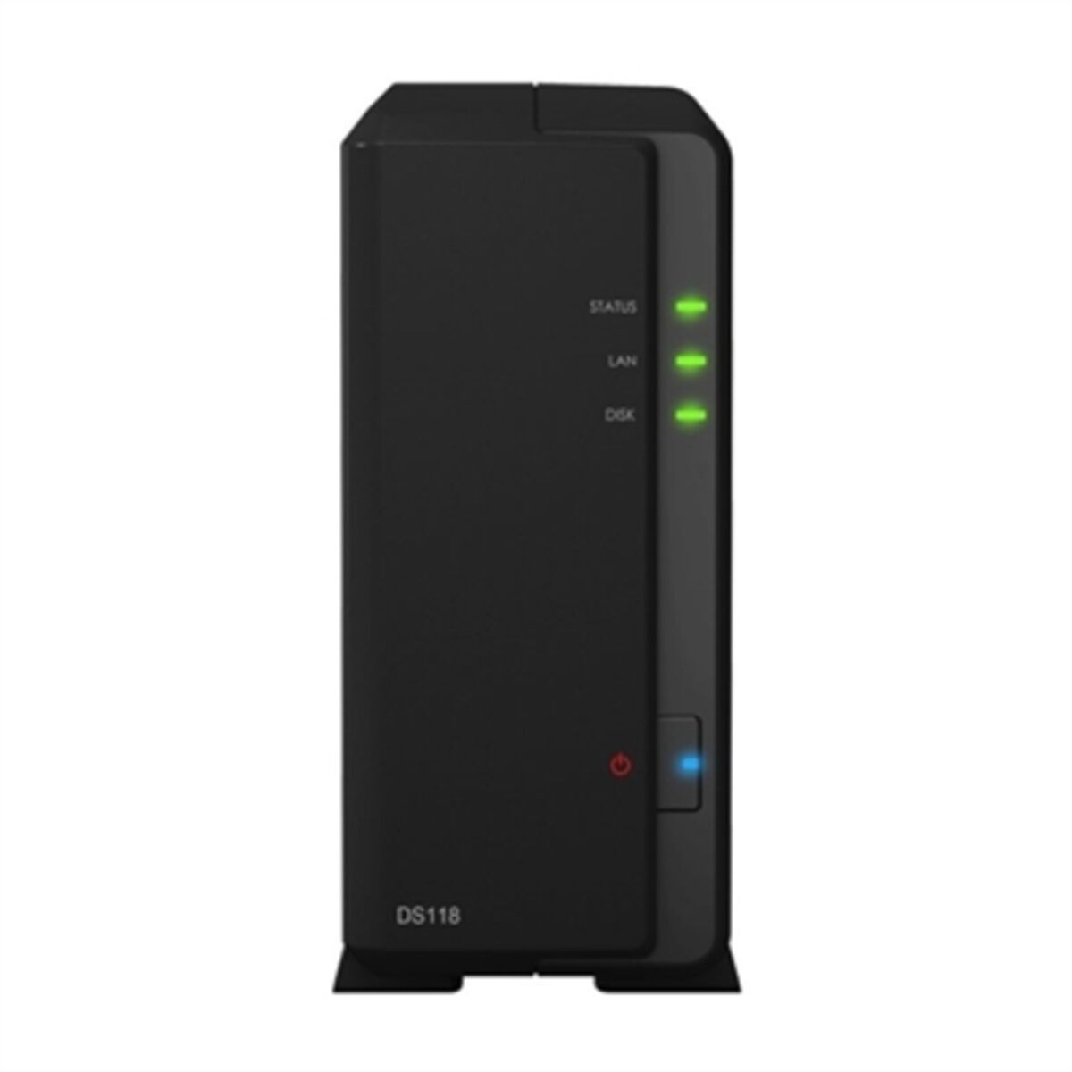 Hygienic Storage System Black Synology DS118 1 GB RAM 1,4 GHz 1 GB DDR4 10/100/1000 Mbps 10 Gbit/s