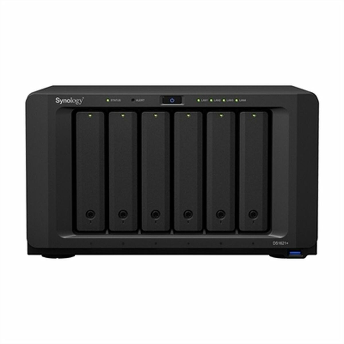 Network Storage Synology DS1621+ AMD Ryzen V1500B 25,2 db Black