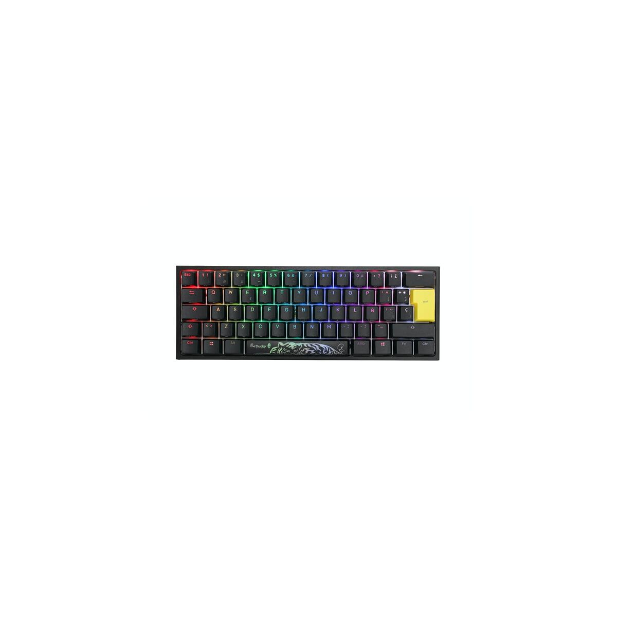 Gaming Keyboard Ducky One 2 Pro Mini Black Spanish Qwerty