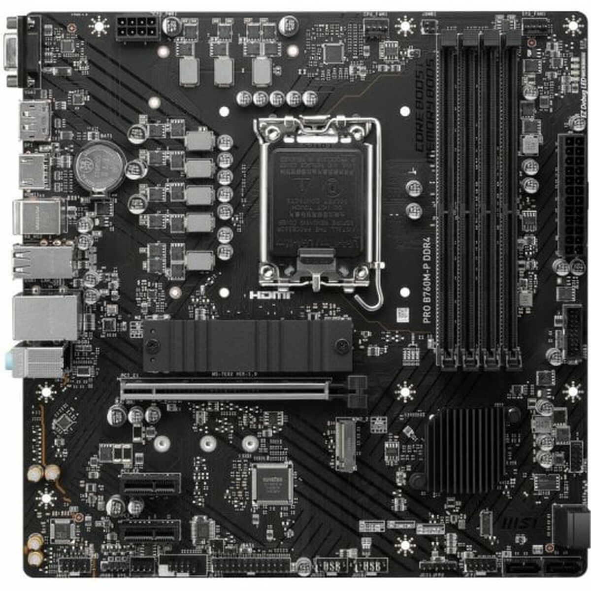 Motherboard MSI PRO B760M-P DDR4 Intel B760 LGA 1700