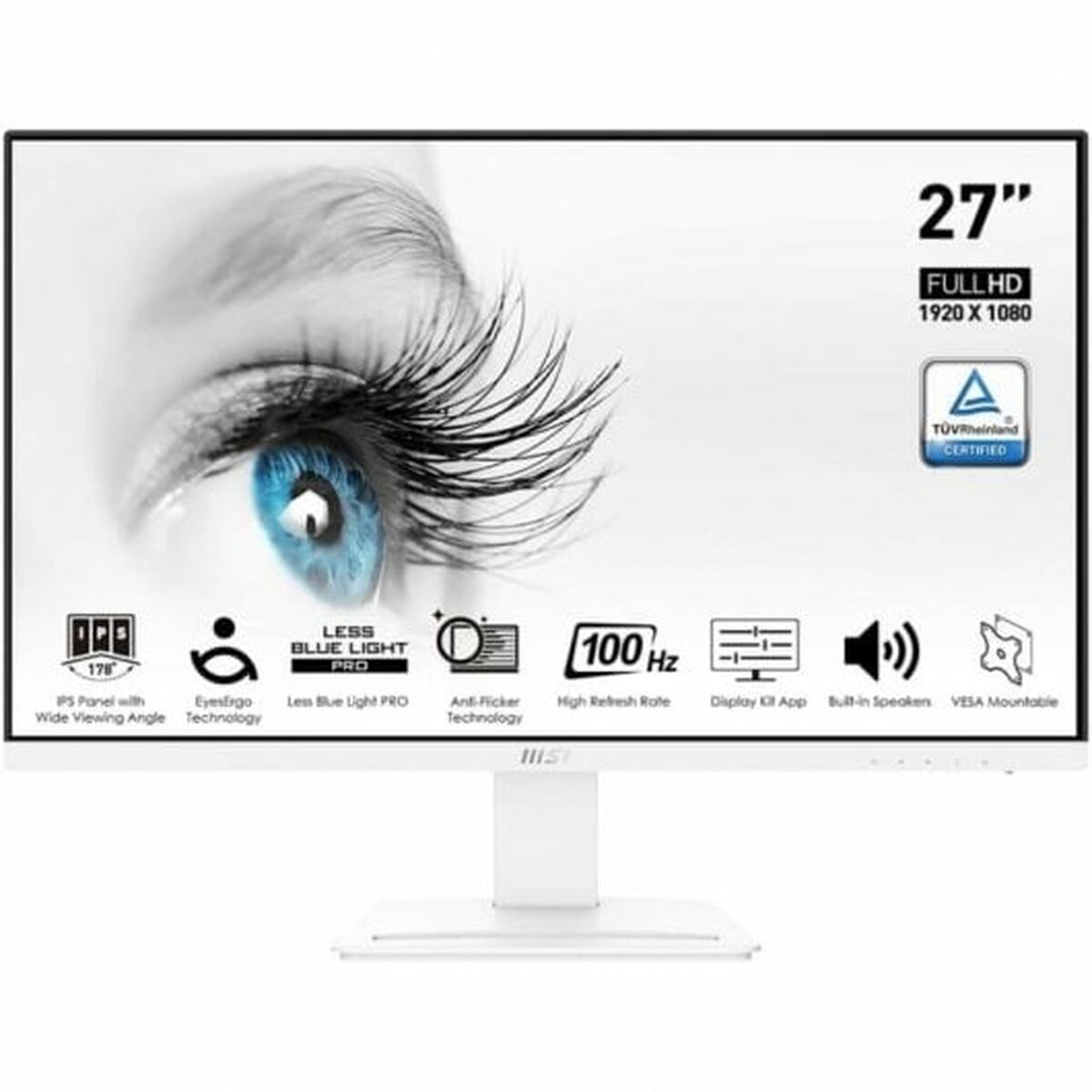 Monitor MSI MP273AW 27" Full HD 100 Hz 50 - 60 Hz