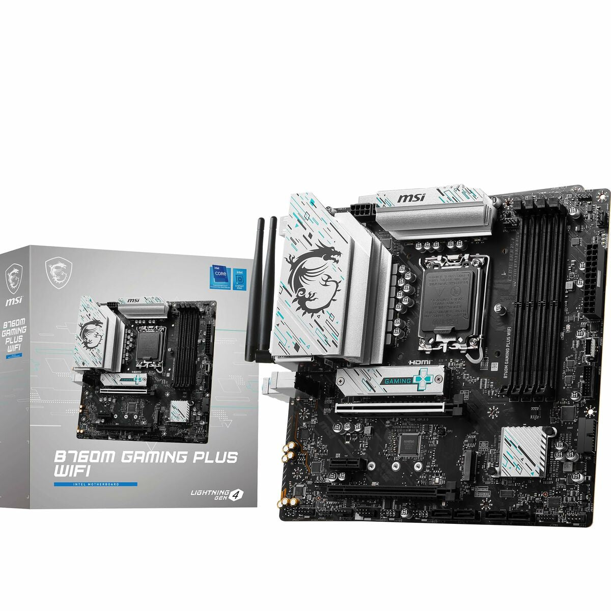 Motherboard MSI B760M GAMING PLUS WIFI Intel B760 LGA 1700