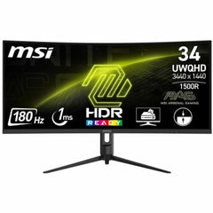 Monitor MSI MAG 342CQR E2 34" UltraWide Quad HD 50 - 60 Hz 180 Hz