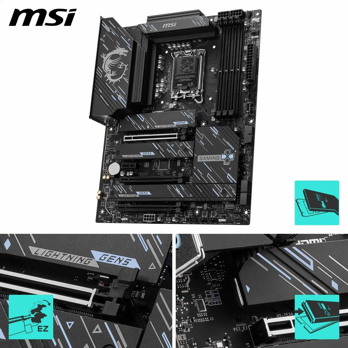 Motherboard MSI Z890 GAMING PLUS WIFI