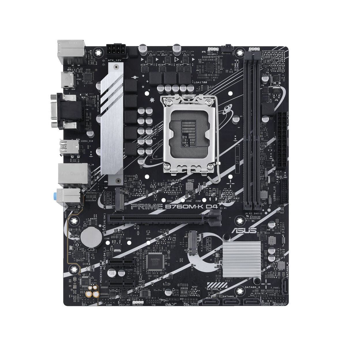 Motherboard Asus PRIME B760M-K D4 LGA 1700 Intel B760