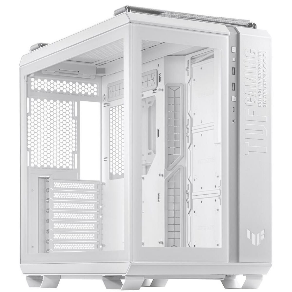 ATX Semi-tower Box Asus GAMGT502PLUS/TGARGBWH White