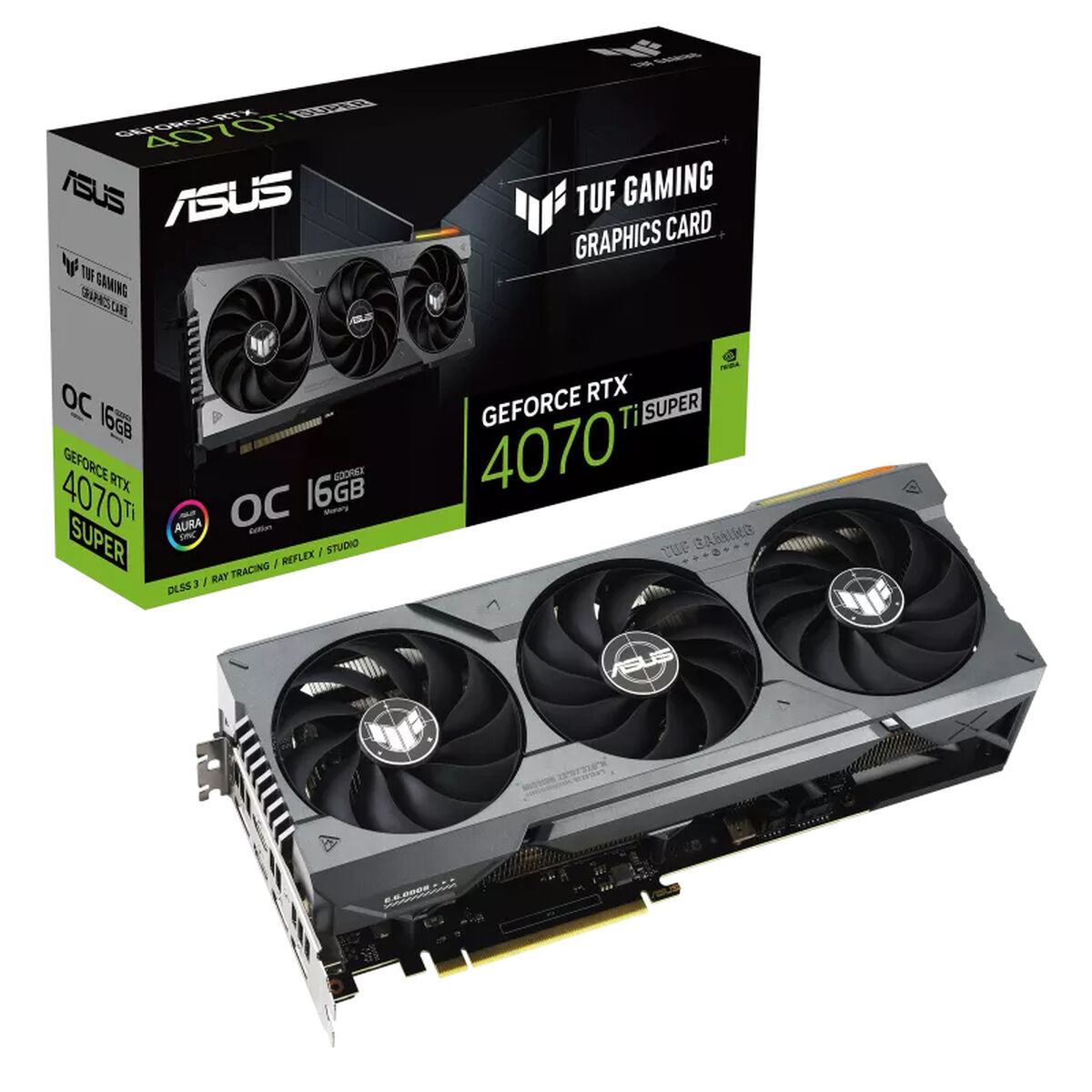 Graphics card Asus GeForce RTX 4070 Ti SUPER OC Edition GDDR6X GEFORCE RTX 4070 TI SUPER 16 GB